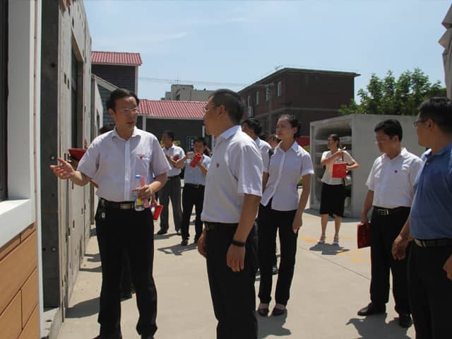 梁山縣委常委、組織部部長王建一行蒞臨天意機械調研